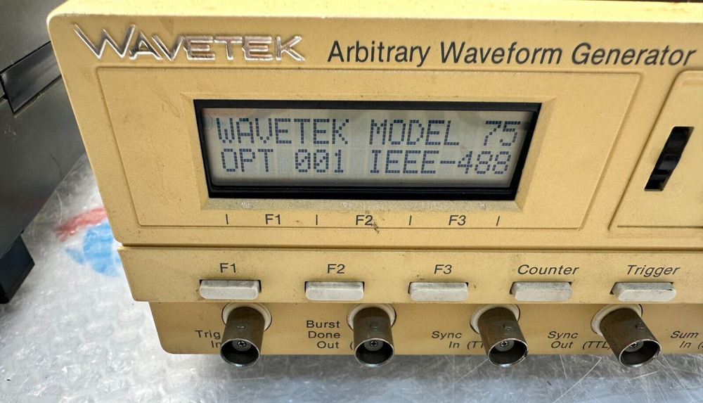 2PCS WAVETEK MODEL 75 ARBITRARY WAVEFORM GENERATOR