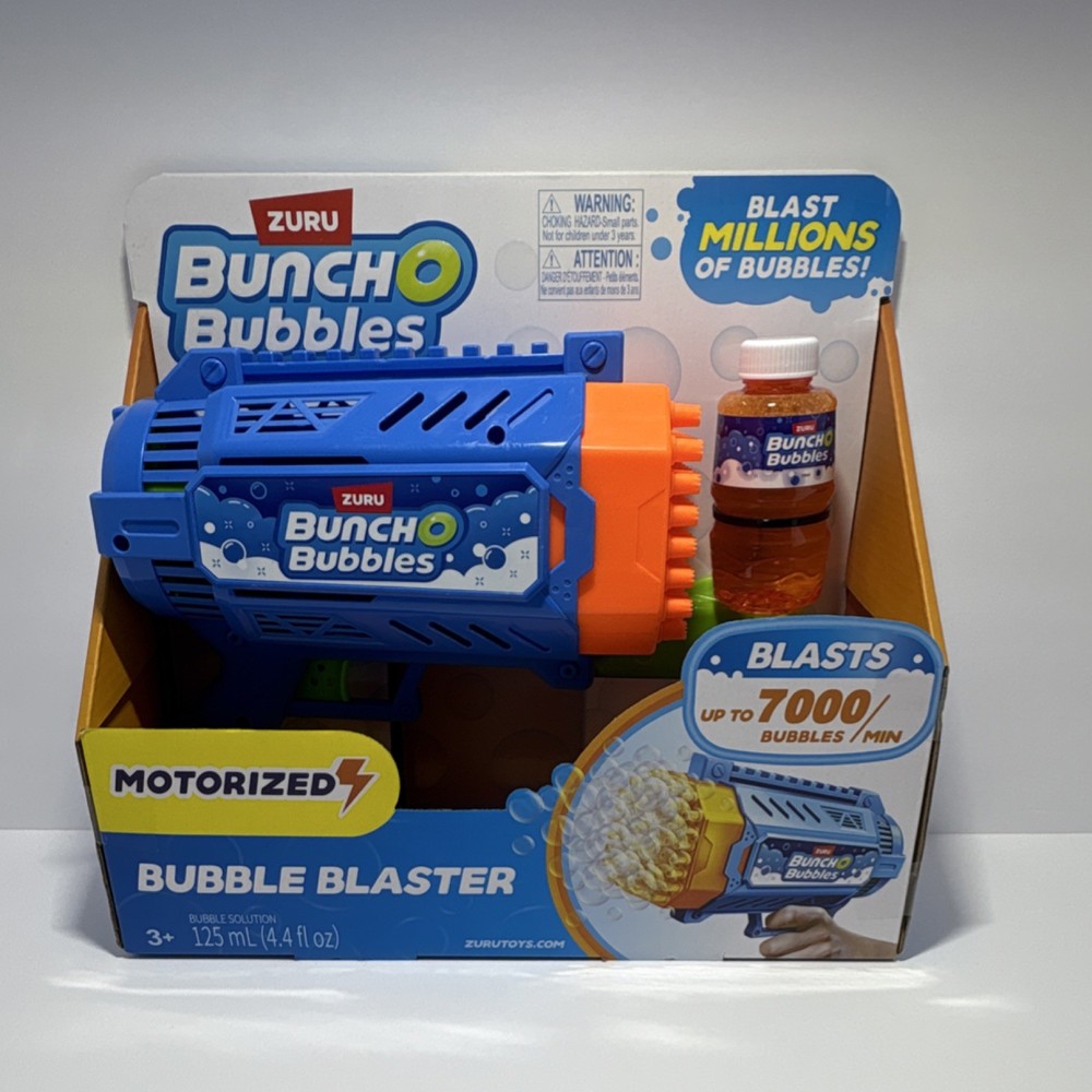 Zuru Bunch O Bubbles Motorized Bubble Blaster Blasts up to 7000 Bubbles/Min