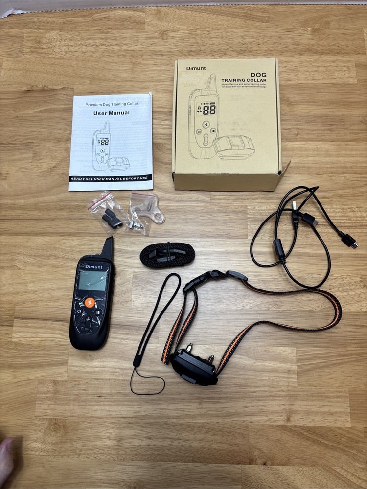 Dimunt Dog Training Collar New Open Box