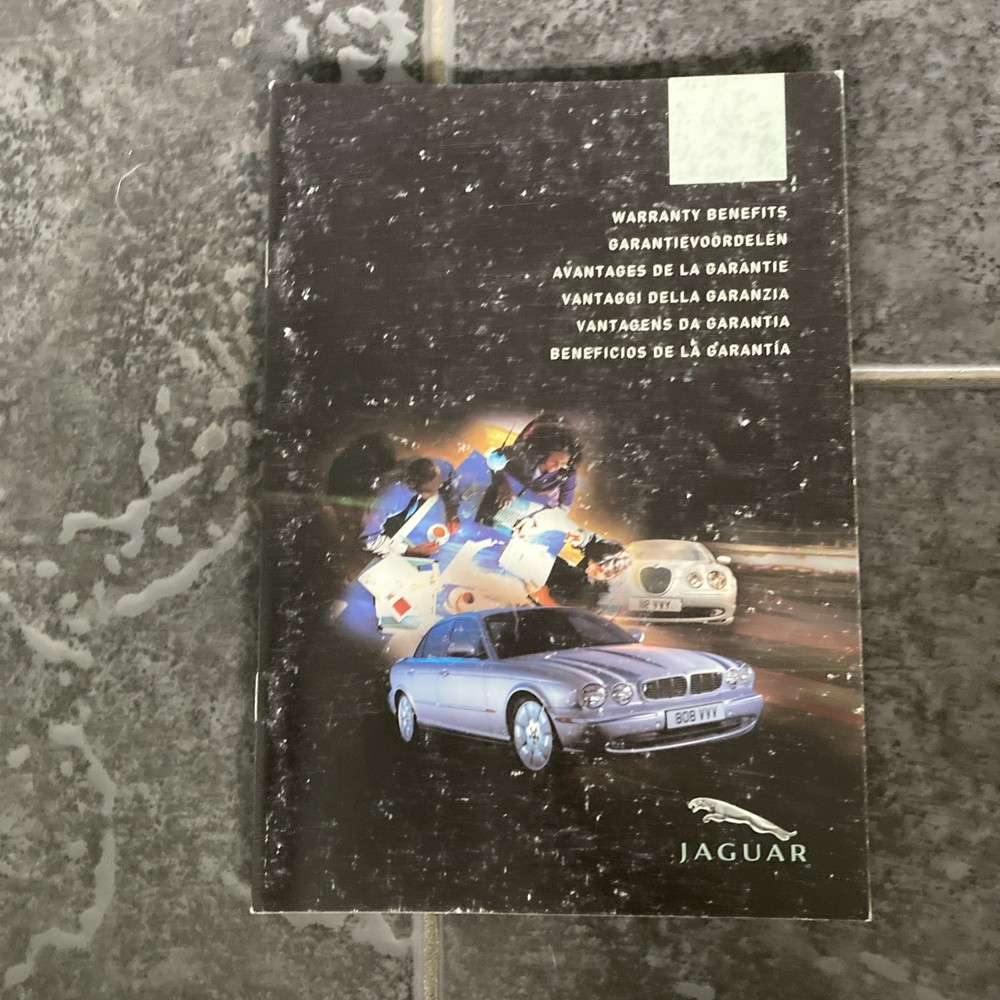 Jaguar X - Type Owners Handbook