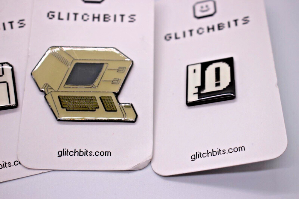LOT OF 5 GLITCHBITS PINS