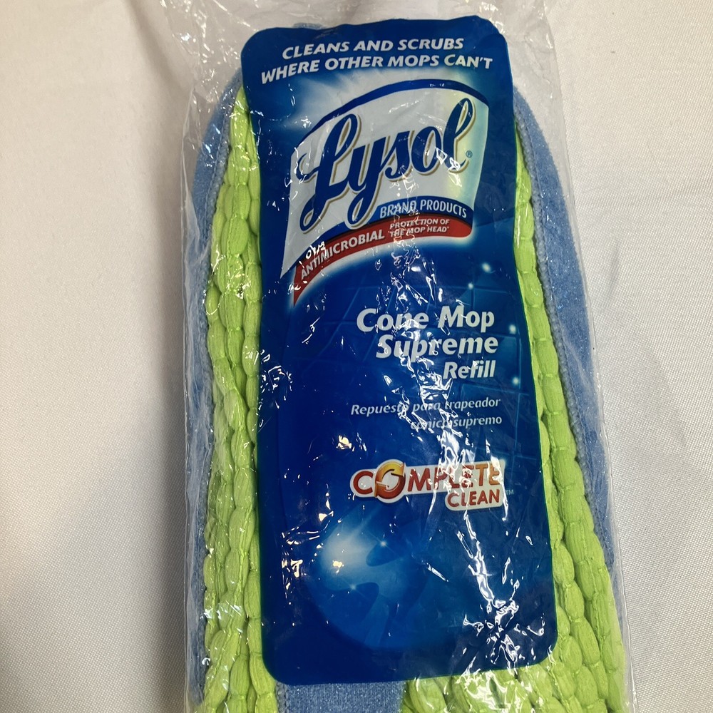 Lysol Cone Mop Supreme Refill Completely Clean Fits Type E 590941M NEW