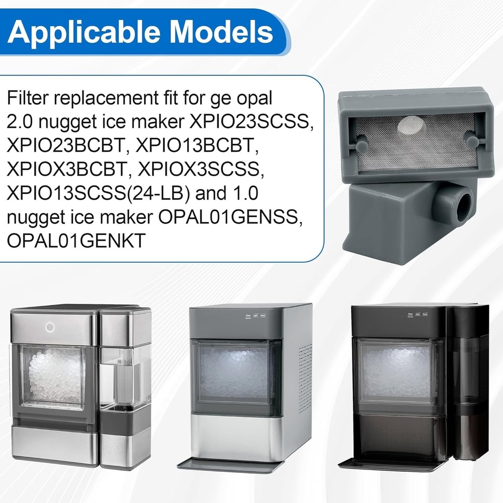 GE Profile Opal Nugget Ice Maker Water Filter Replacement 2 Pack for 1.0 & 2.0