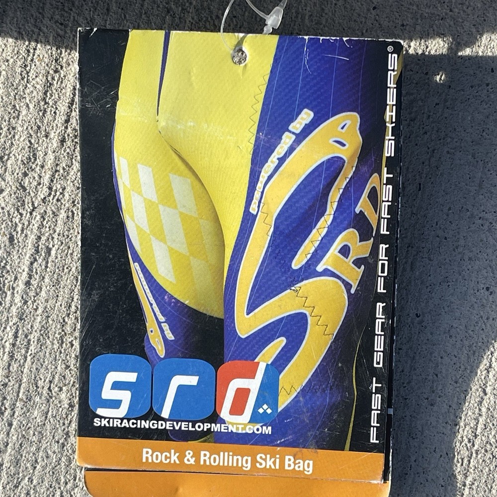 SRD Ski Racing Development Rolling Ski Bag