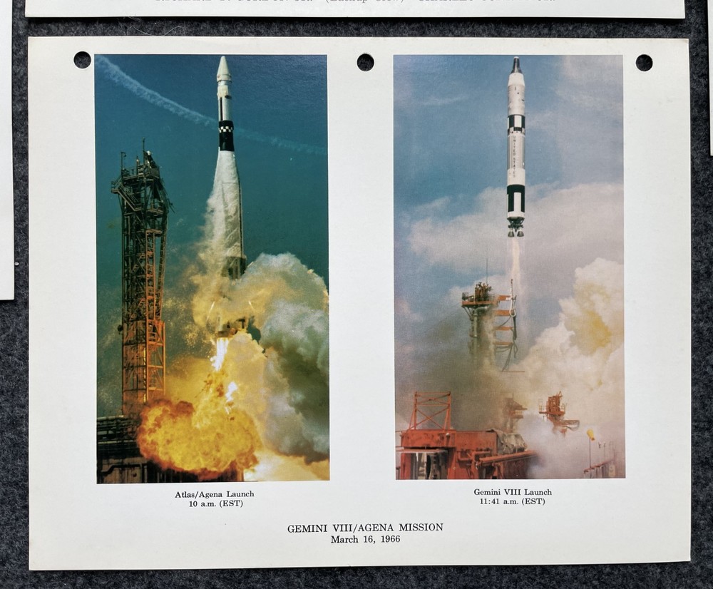 Apollo & Gemini Programs – Off-set Litho Prints - NASA Space Exploration (5)
