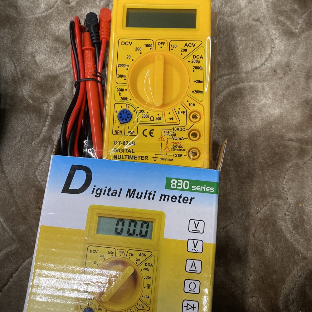 Series 830 Multi Metre Digital Tester Electicity