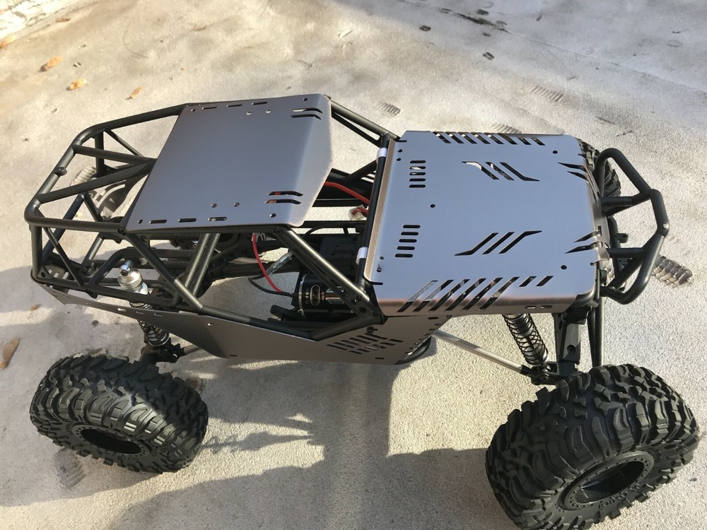 Aluminum Body Panel Kit for 1/10 Axial Wraith Grey