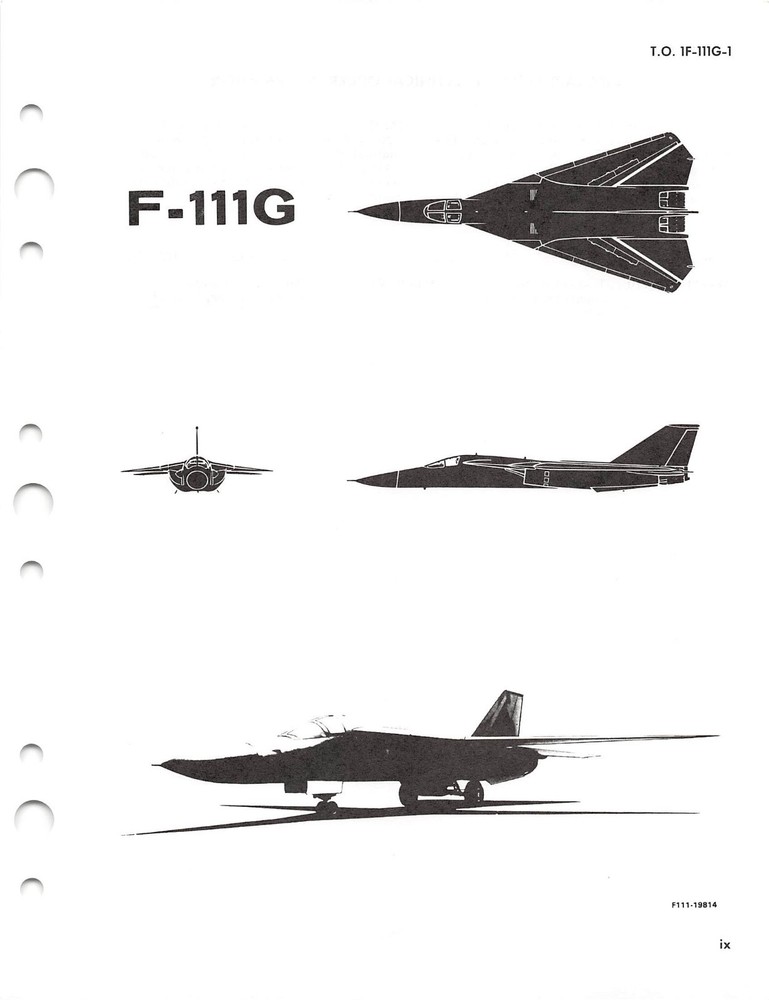 F-111G Flight Manual Pilot's Handbook ......CD Version