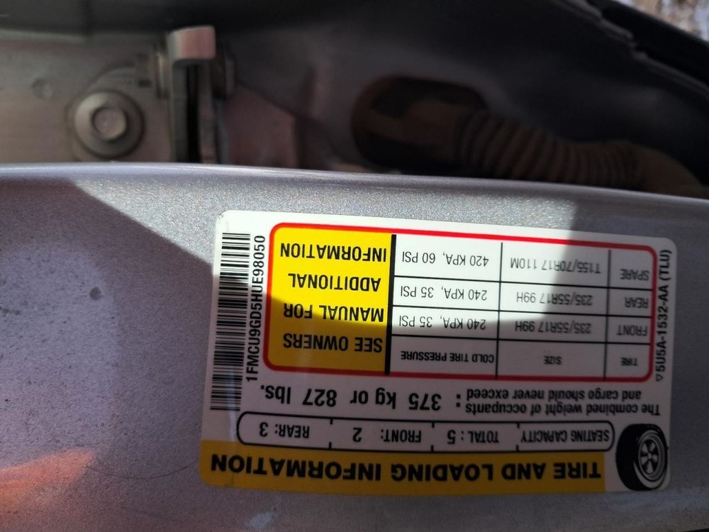 Shifter ESCAPE 2017 Transmission Shift 1549401