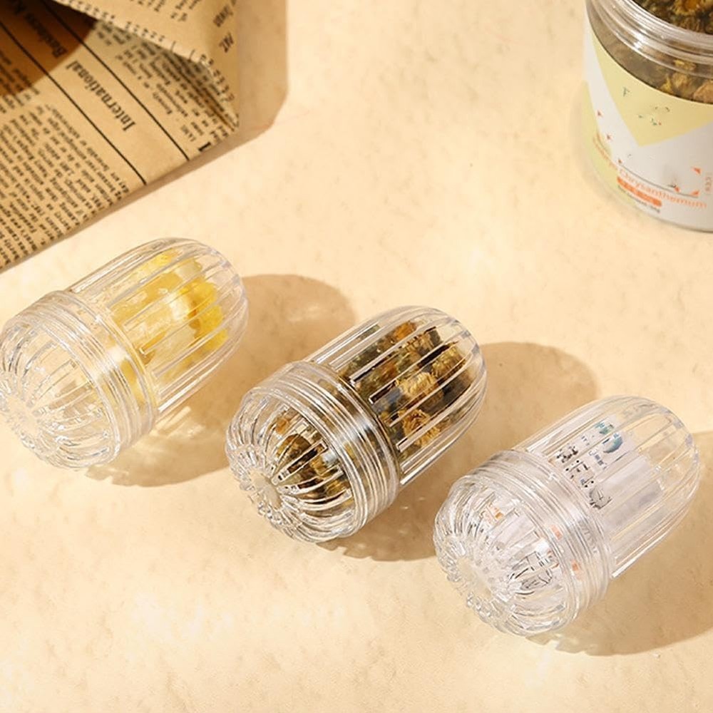 1Pc Clear Tea Infuser Ball,Plastic Mesh Tea Ball, Tea Infuser Strainer Filter...