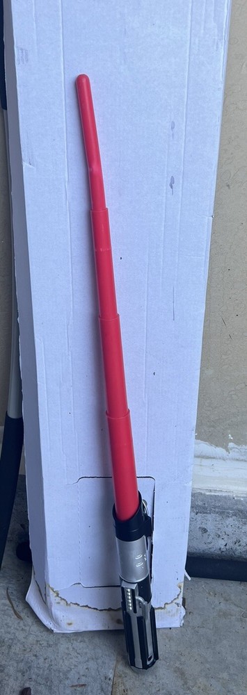 Hasbro Retractable Lightsaber Red Lightsaber.