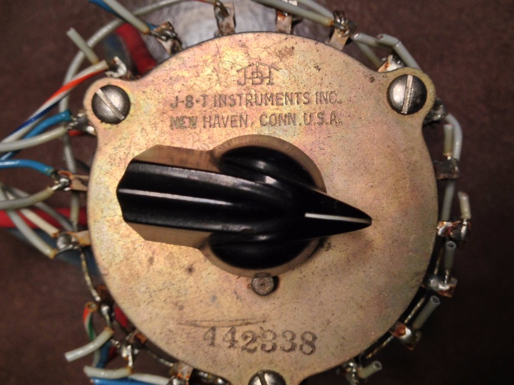 JBT Instruments Rotary Switch Model MS-20