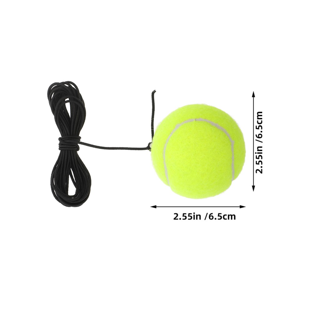 6 Pcs Tennis with Line Exercise Ropes Training for Home Single Player