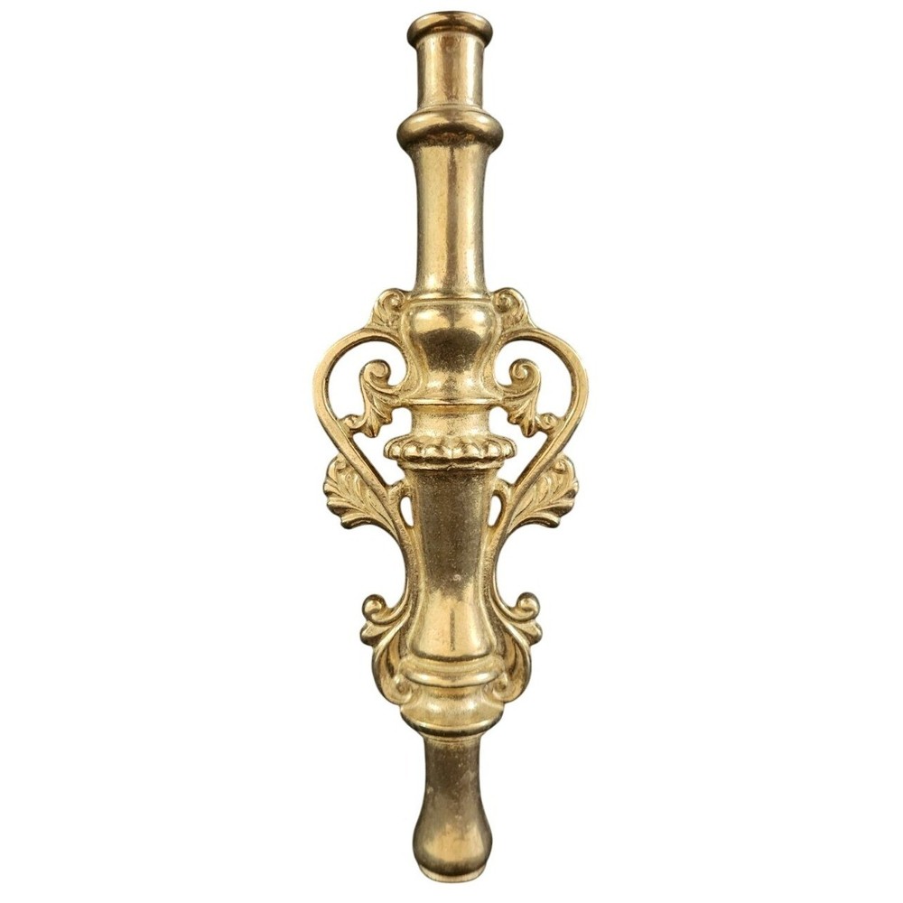 Vintage 11-1/4" Solid Brass Ornate Urn Pole Lamp Break - Replacement Part