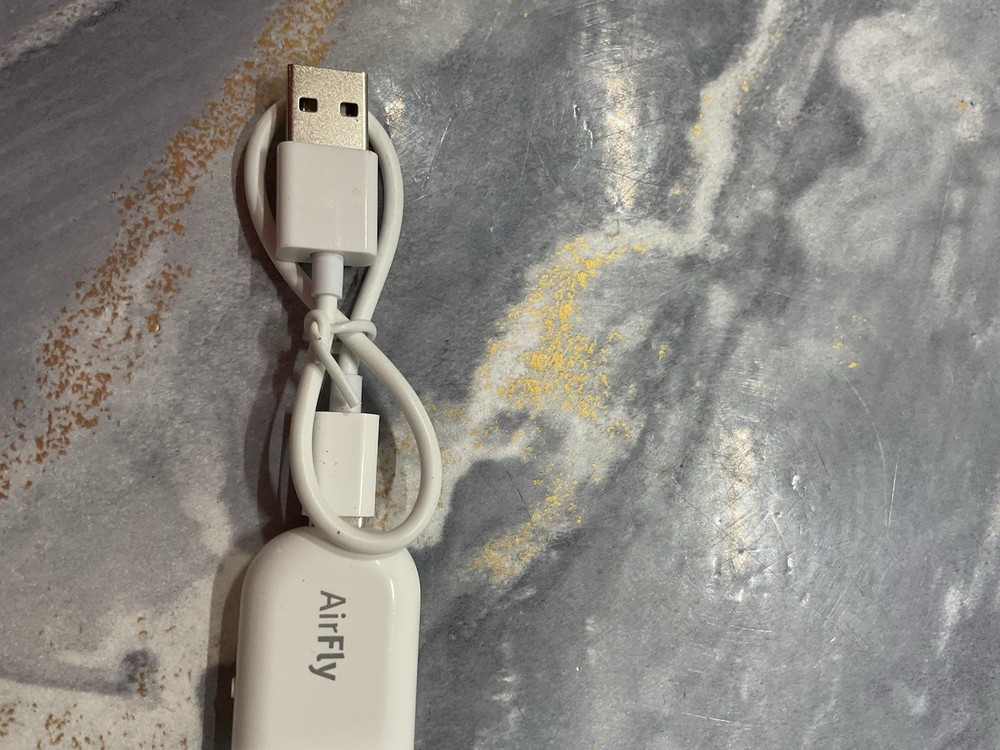 Twelve South AirFly Duo Wireless Transmitter - White Bluetooth