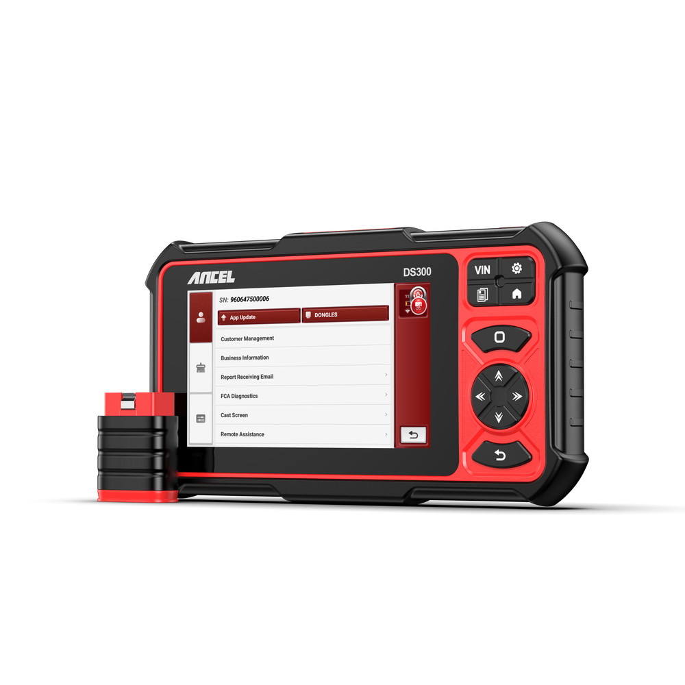 ANCEL DS300 OBD2 Scanner Diagnostic Tool Active Tester Ecu Coding Free update