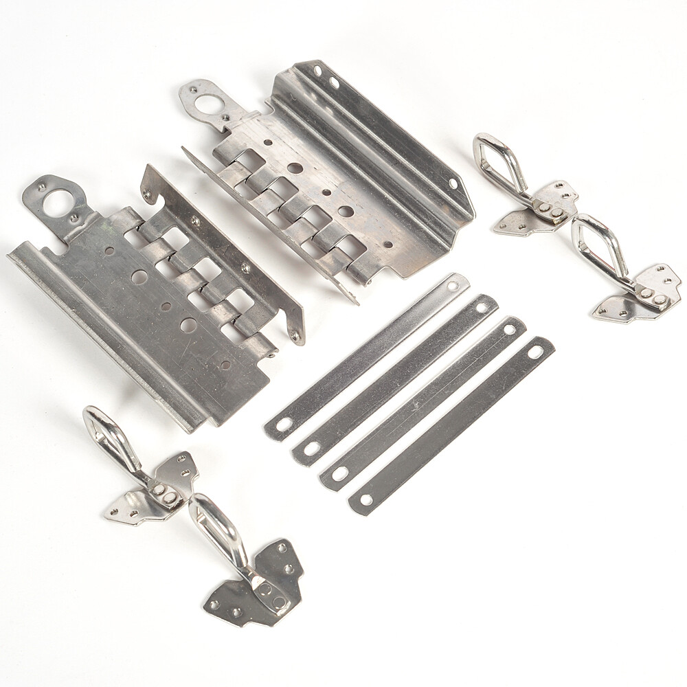 3 Colors Hard Bag Saddlebag Hardware Kit Latch Hinge Lock Key For Harley 2014 +