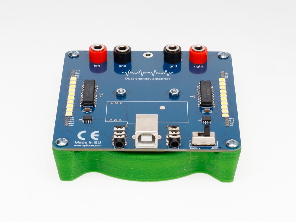 Amplifier for double scalar wave coil modules