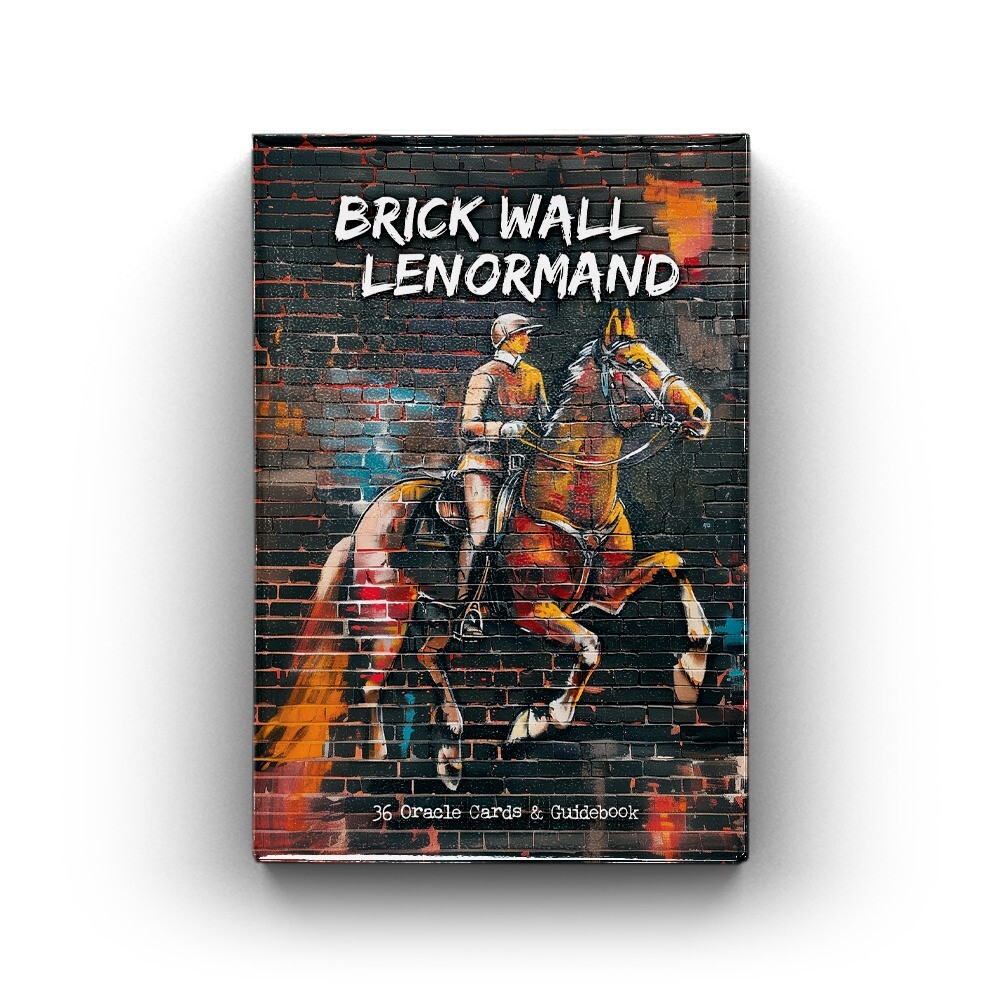 Brick Wall Lenormand Oracle, 36 Cards Indie  Deck