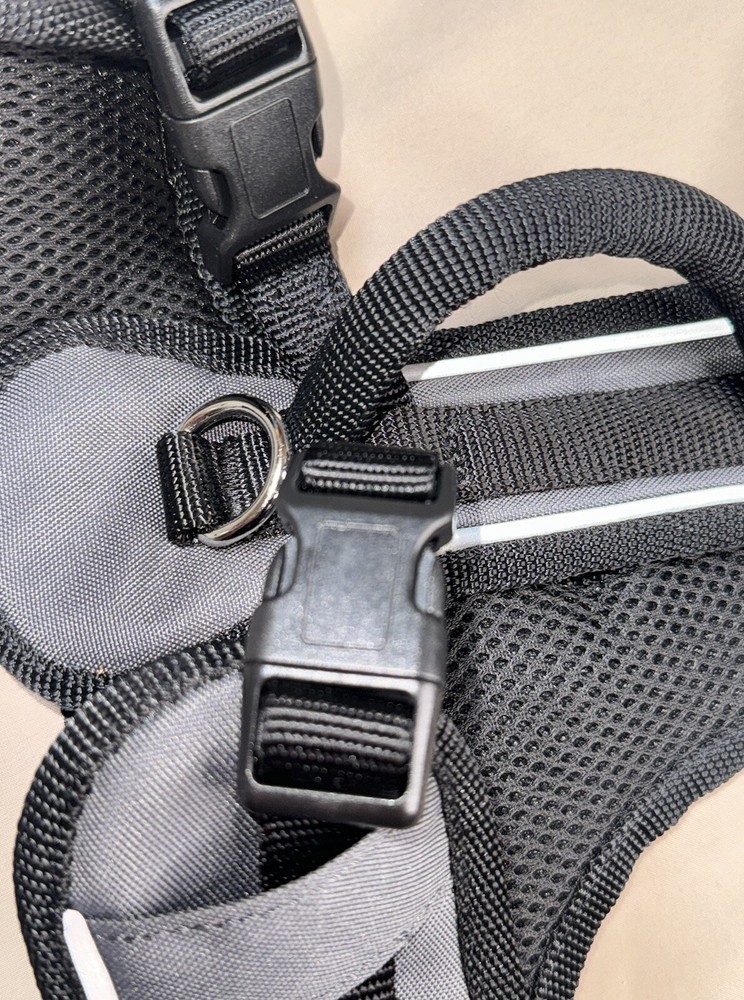 Petsafe Size S Adjustable Dog Harness No Pull Handle Padded Black NWOT