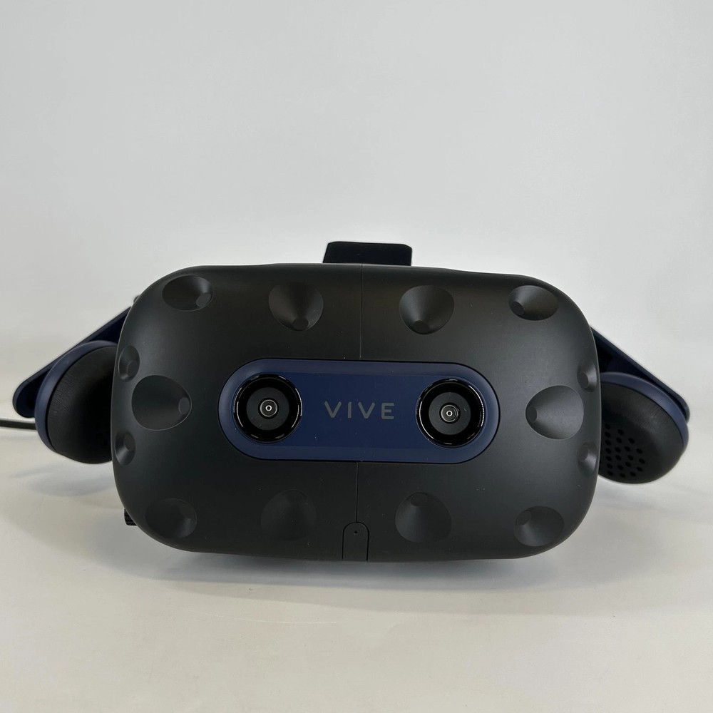 HTC Vive Pro 2 VR Headset w/ Link Box/USB Cable/Wireless Adapter - Excellent