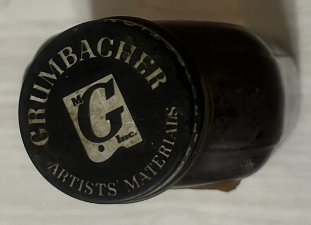 Vintage Grumbacher Shellac #565 2 ½ oz