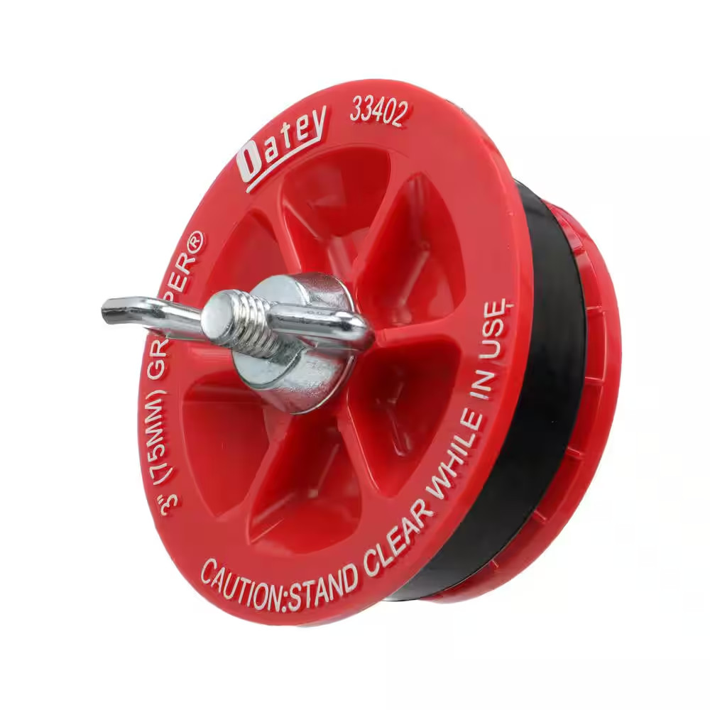 Gripper 3 In. Plastic Mechanical Test Plug