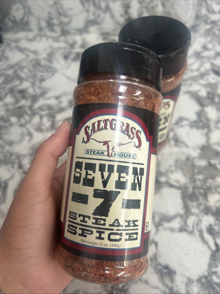 Saltgrass Seven -7- Steak Spice 12oz (2 Pack)