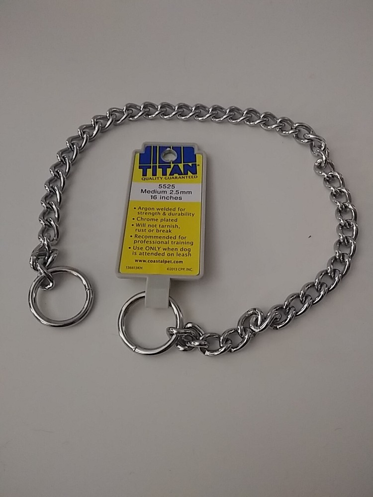 Titan Quality Guaranteed Medium 2.5 Mm 16 In Choker Chain