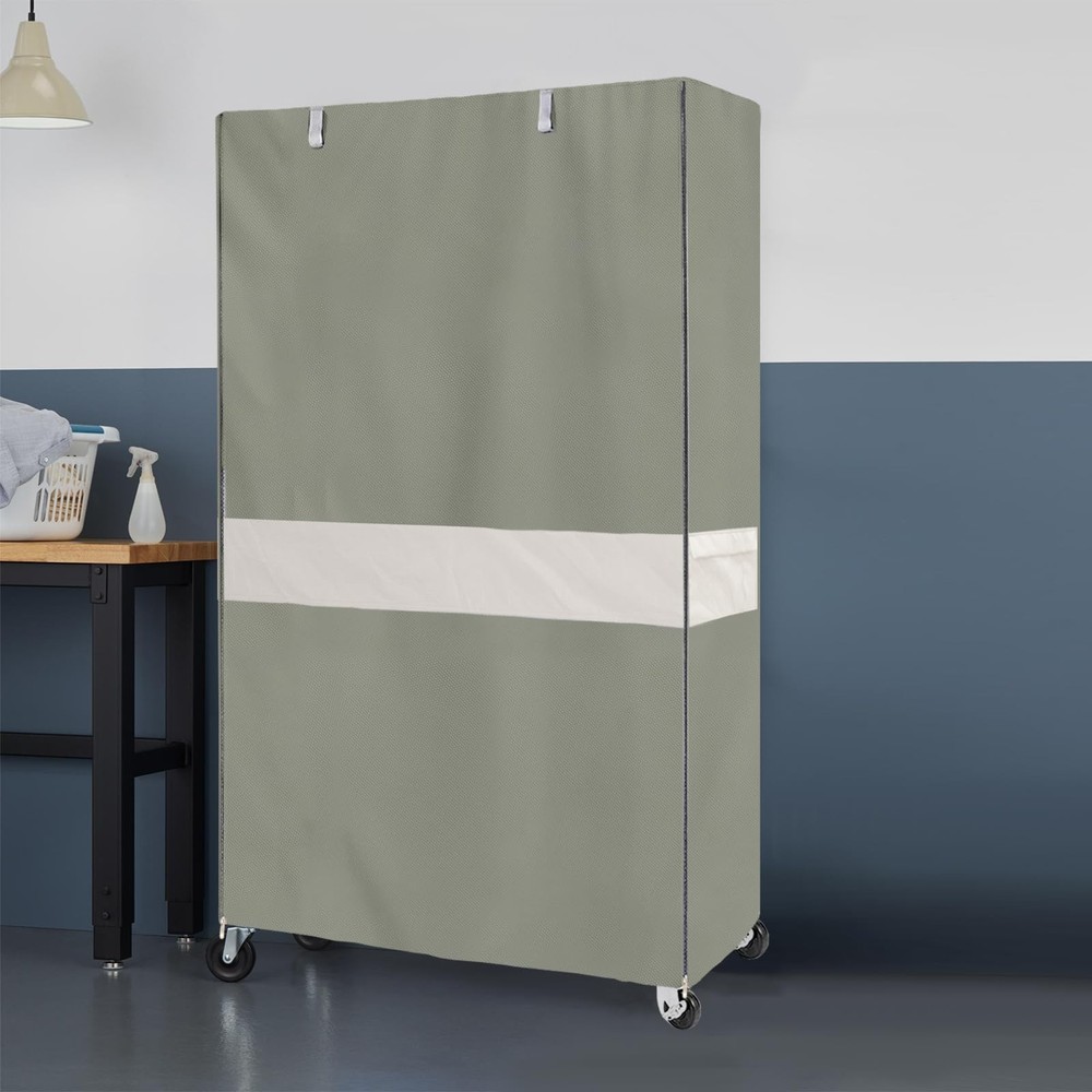 Heavy-Duty Waterproof Wire Shelf Cover, Garage Storage Shelving Protector, Un...