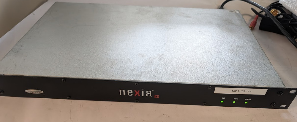 Biamp Nexia CS Conference System 10-Input 6-Output Digital Signal Processor