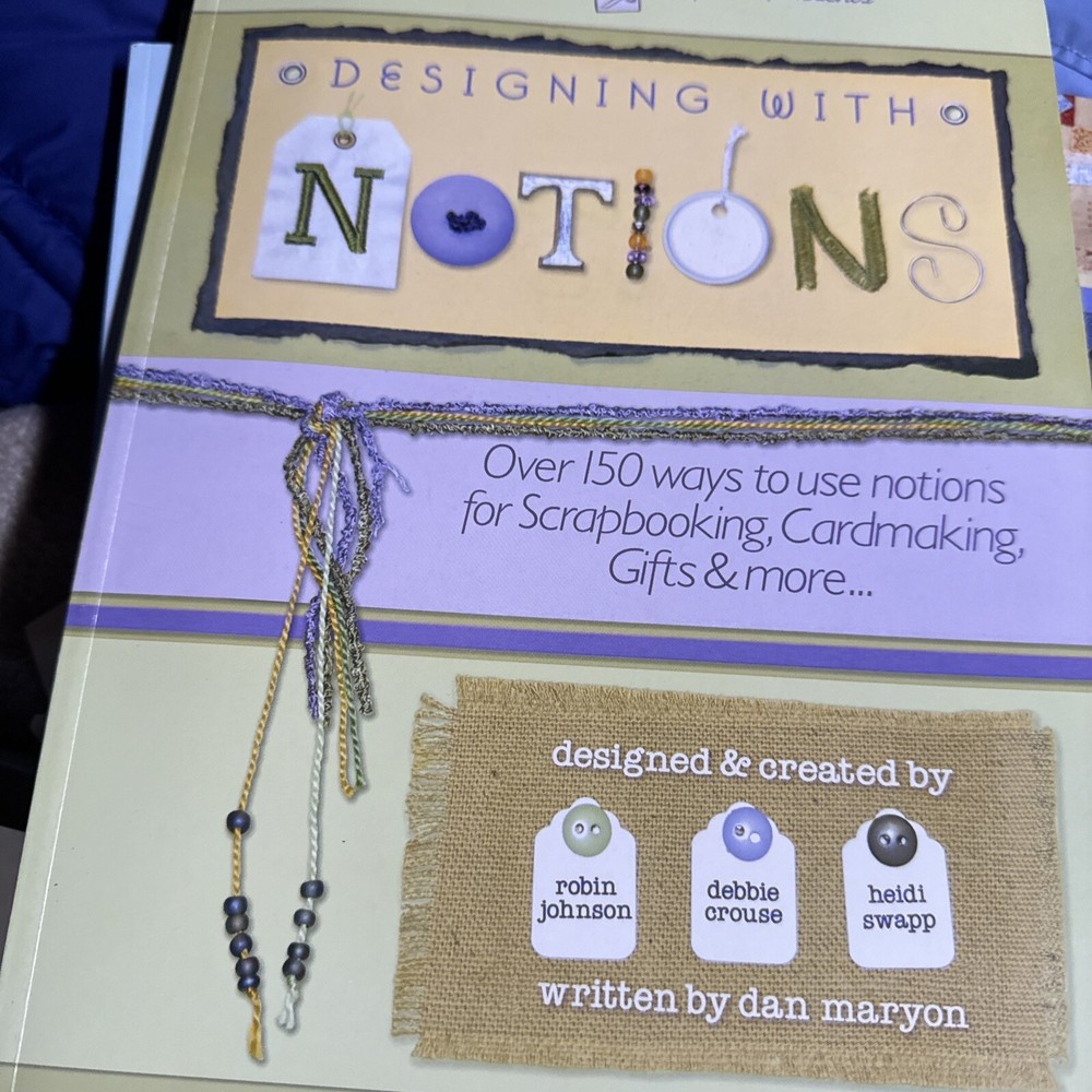 DESIGNING WITH NOTIONS SCRAPBOOKING