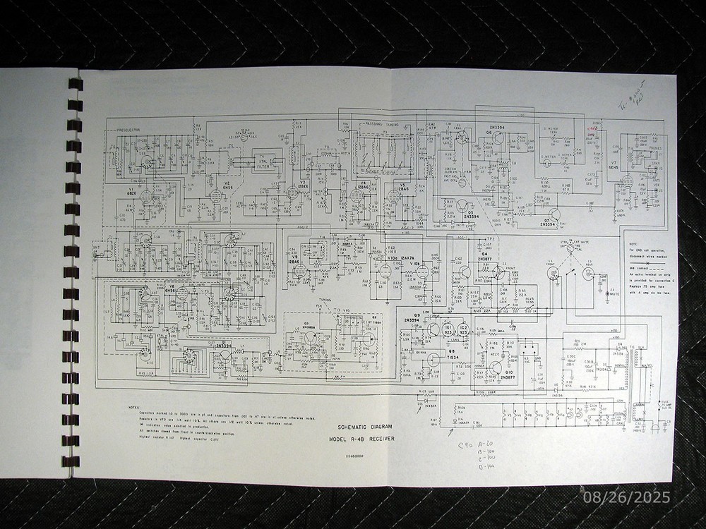 Drake R-4B Receiver Instruction Manual