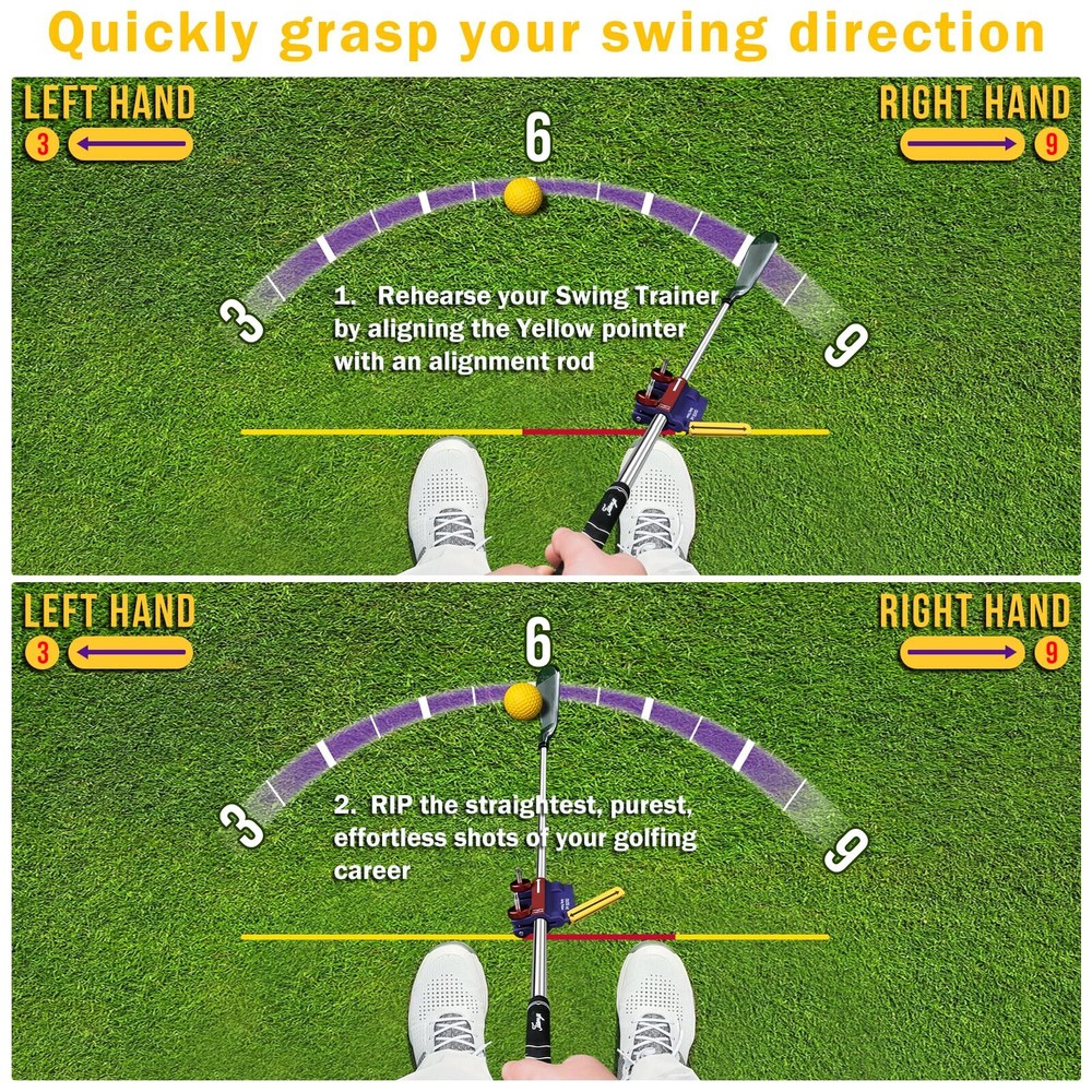 Straightaway Swing Trainer Improve Your Golf Precision Confidence