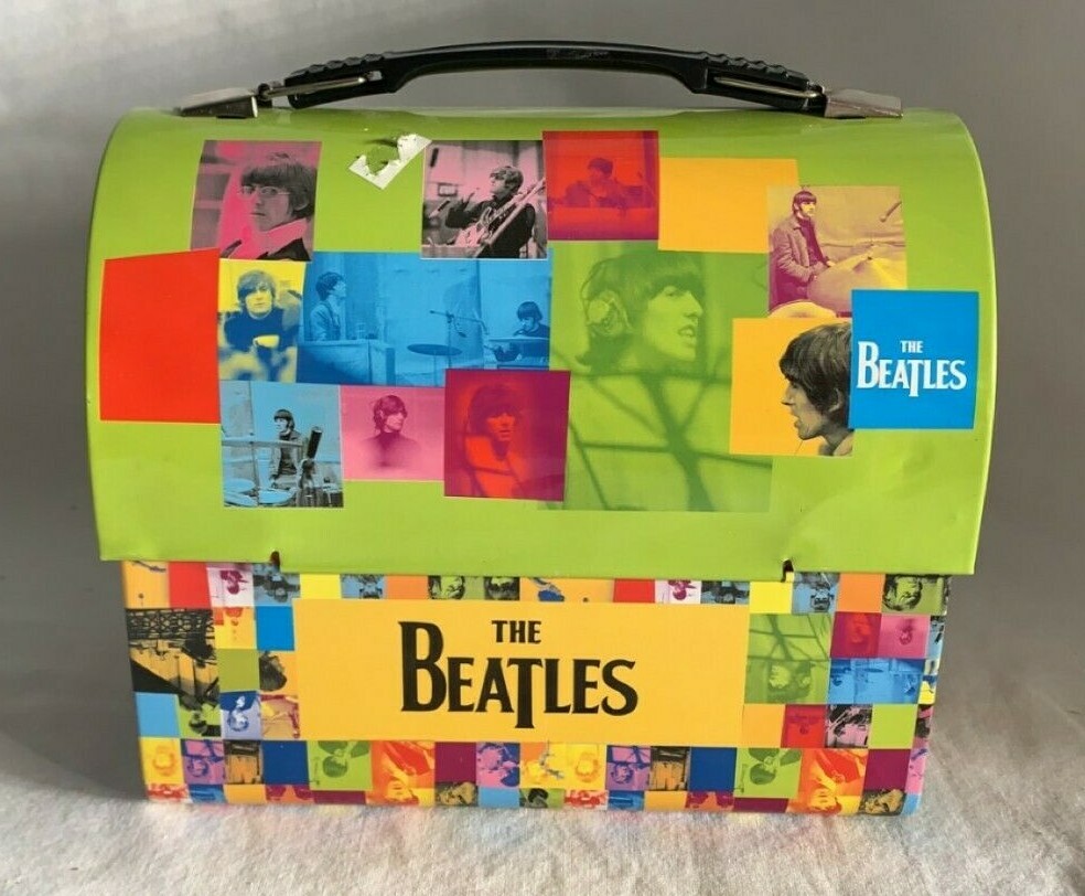 2003 Metal Dome Beatles Lunchbox
