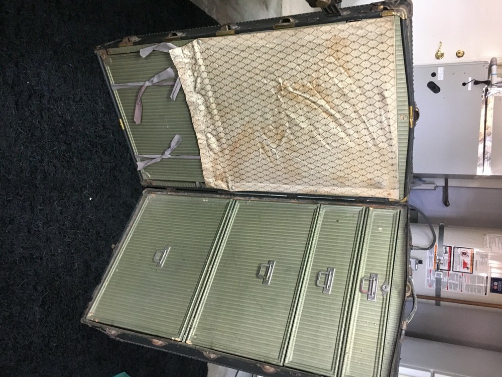 Antique Oshkosh Wardrobe Steamer