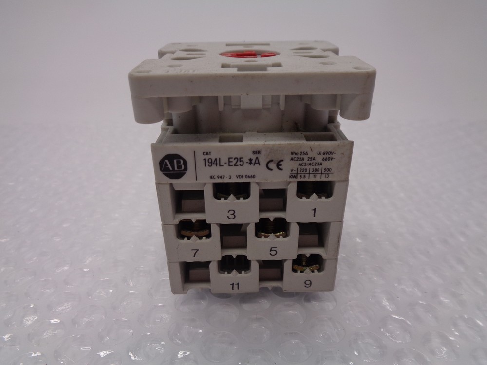 ALLEN BRADLEY 194L-E25-1755 SER.A LOAD SWITCH NSNP