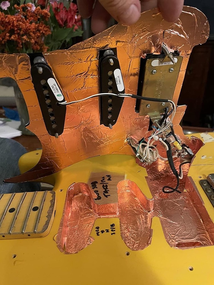 Copper Shielding Tape for Guitars – EMI Hum Blocking Foil Adhesive - Buzz Kill