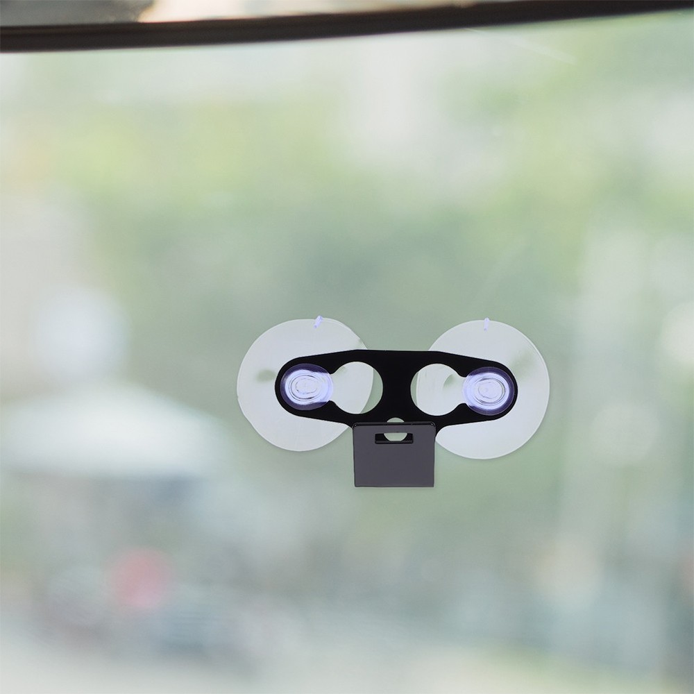 2 Pcs Plastic Car Mounting Bracket Windshield Suction
