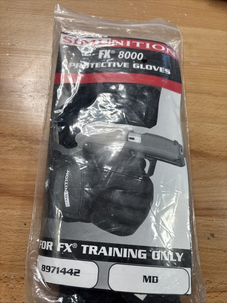 Simunition FX 8000 Protective Shooting Gloves Size M