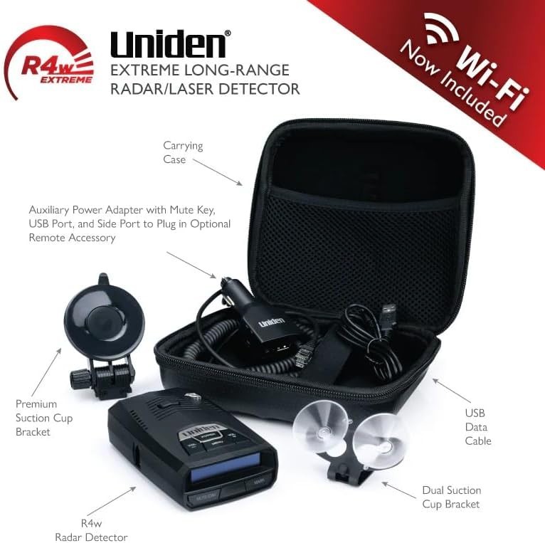 Extreme Long-Range Laser/Radar Detector, Record Shattering Performance, 360° ...