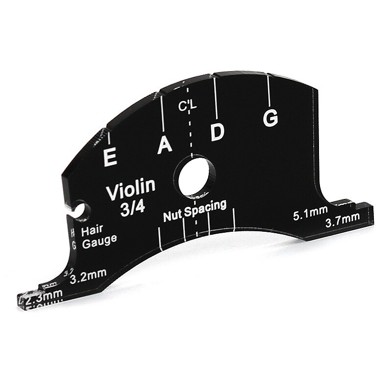 1 PC Violin Bridges Multifunctional Mold Tool With Reference Measurements