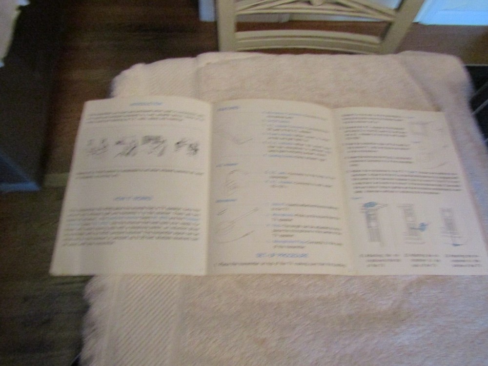 Vintage Sears Infared Wireless Transmitter & Microphone Communication Device NOS