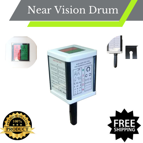 Near Vision Drum Reading Drum Visual Acuity Drum Optometry