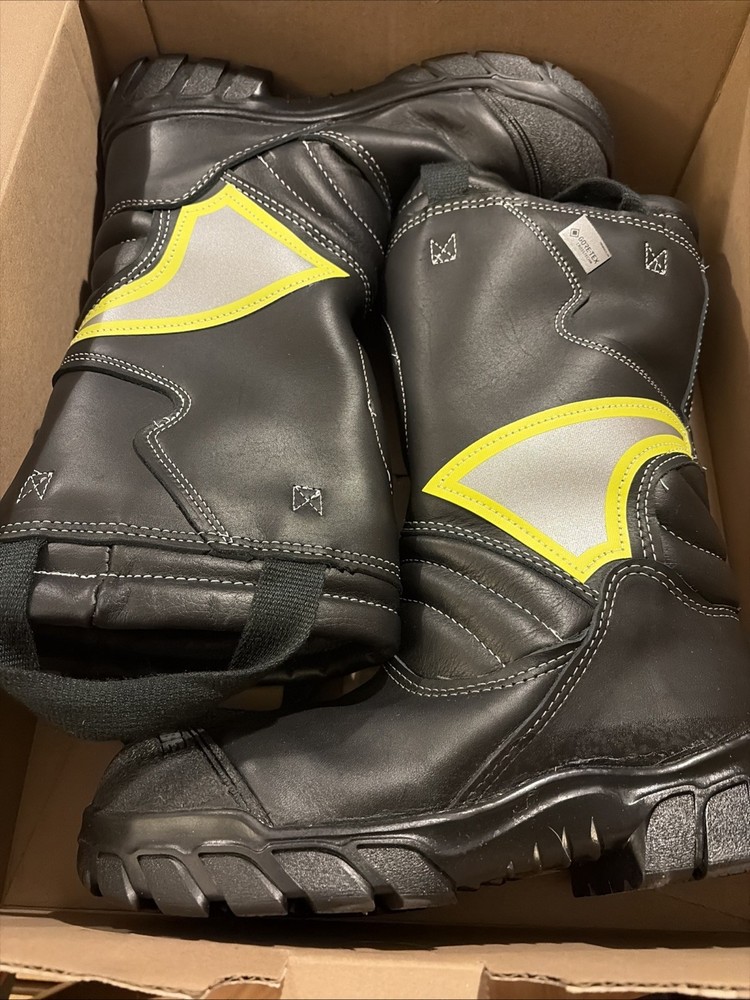 Globe Men's Supreme 14" Structural Fire Boot Pull-on Leather Comfort Work Safety