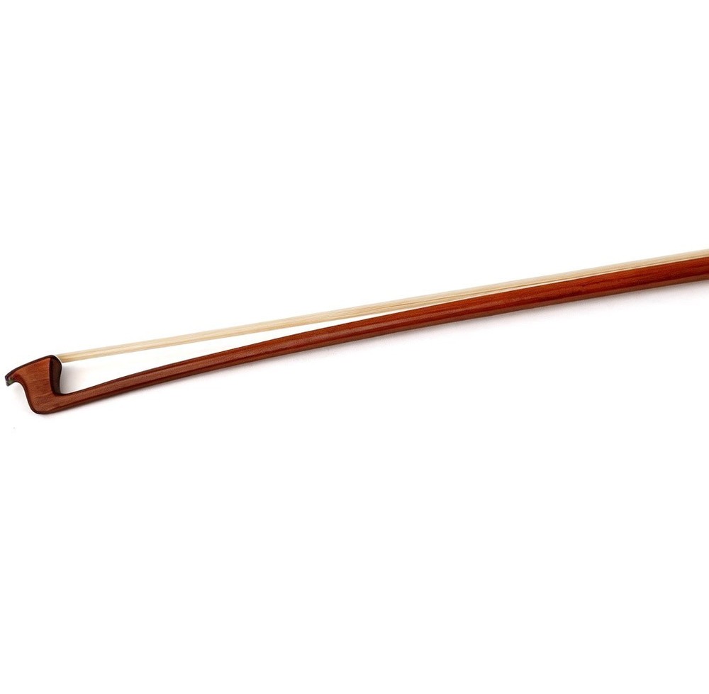 E.Sartory Copy Master Pernambuco Violin Bow 4/4 Ebony Big eye Frog Nickle Stiff