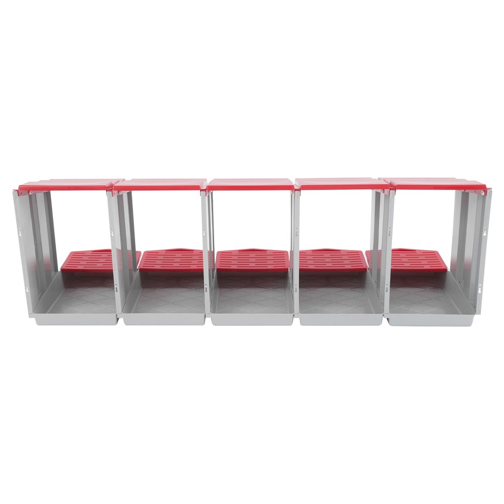 Chicken Nesting Box 10 Compartment Metal Easy Collection Cleaning W/Bracket Legs