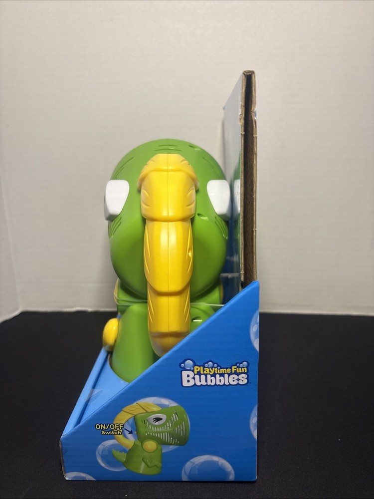 Playtime Fun Bubbles dinosaur bubble handheld bubble machine 20000 In 5 Mins New