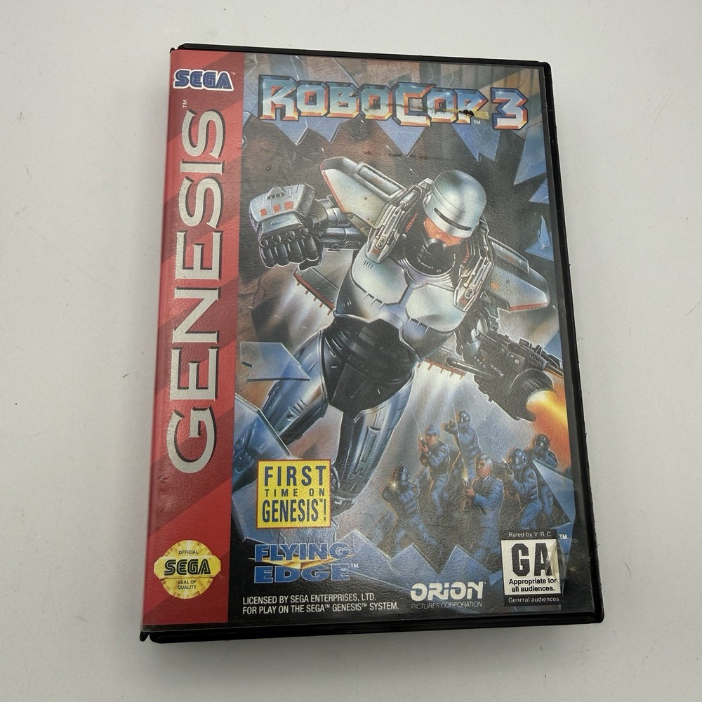 Robocop 3 Case (SEGA Genesis) Authentic BOX ONLY