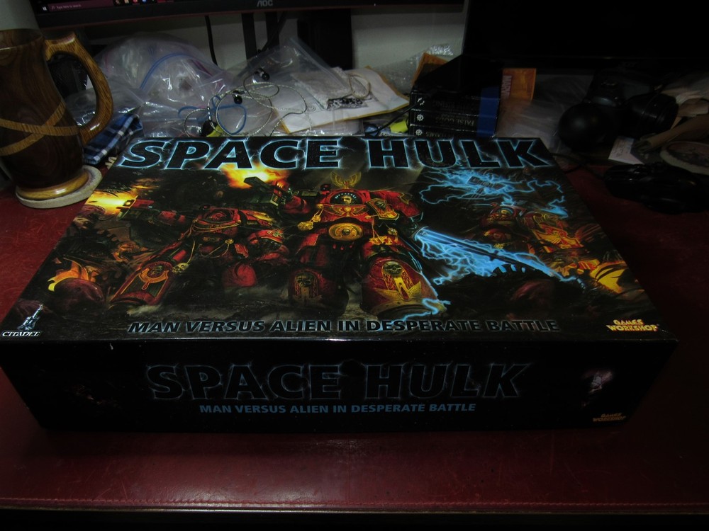 Space Hulk 3rd Edition (2009): Painted Terminators - no Sand Timer